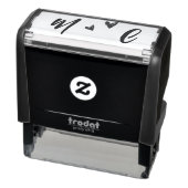 Hand Drawn Heart Name Initials  セルフインキングスタンプ (商品)