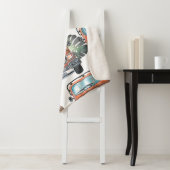 Hand drawn illustration. Watercolor seamless patte シェルパブランケット (インサイチュ)