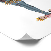 Hand drawn Kali maa, Indian art ポスター (角)