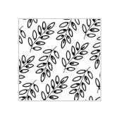 Hand Drawn Leaves Pattern ラバースタンプ (インプリント)