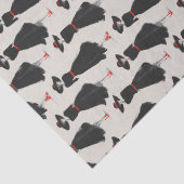 Hand Drawn Little Black Dress Fashion Pattern 薄葉紙 (詳細)