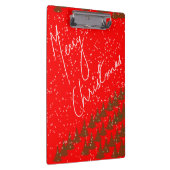 Hand-Drawn Merry Christmas クリップボード (右)