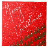 Hand-Drawn Merry Christmas タイル (正面)