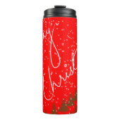 Hand-Drawn Merry Christmas タンブラー (正面)