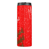 Hand-Drawn Merry Christmas タンブラー (裏面)