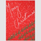 Hand-Drawn Merry Christmas 薄葉紙 (正面)