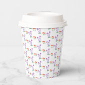 Hand-Drawn Mushroom Paper Cups  紙コップ (裏面)