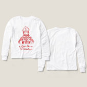 Hand Drawn Red Love Like St. Valentine Heart (デザイン 正面＆背面)