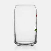 Hand-Drawn Red Rose Can Glass ガラス缶 (右)
