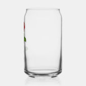 Hand-Drawn Red Rose Can Glass ガラス缶 (左)