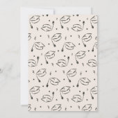 Hand-Drawn Scribble Doodles Graduation Party 招待状 (裏面)