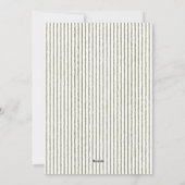 Hand Drawn Scribble Family Kid Photo Christmas シーズンカード (裏面)