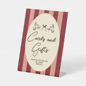 Hand Drawn Scribble Wedding Cards & gifts   sign 台座サイン (正面)