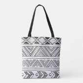 Hand drawn seamless ornamental tribal patternabstr トートバッグ (裏面)