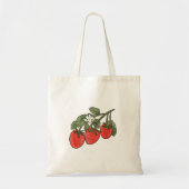 Hand-Drawn Strawberry Illustration トートバッグ (正面)