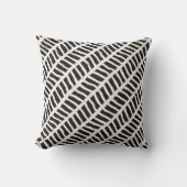 Hand drawn style seamless pattern. Abstract geomet クッション (正面)