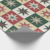 Hand Drawn Twinkle Stars (Quilt Version) ラッピングペーパー (角)