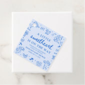 Hand Drawn Valentine Little Sweetheat Baby Shower フェイバータグ (インサイチュ)
