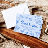 Hand Drawn Valentine Sweetheart Thank you card サンキューカード