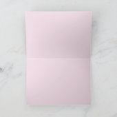 Hand Drawn Valentine Sweetheart Thank you card サンキューカード (内部)