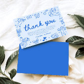 Hand Drawn Valentine Sweetheart Thank you card 招待状