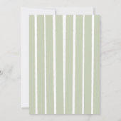 Hand Drawn Vino Before Vows Bridal Shower  招待状 (裏面)