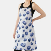 Hand drawn watercolor seamless repeated pattern wi エプロン (インサイチュ)