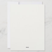 Hand-Drawn Watercolor Winter Village Celebration シーズンカード (裏面)