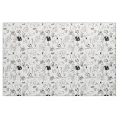 hand drawn wedding marriage engagement proposal ファブリック (ファットクウォーター)