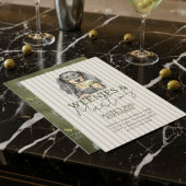 Hand Drawn Weenies and Martinis Dachshund 招待状