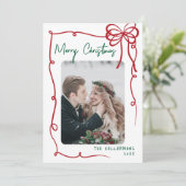 Hand Drawn Whimsical Christmas シーズンカード (スタンド正面)