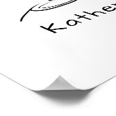 Hand Drawn Whimsical Elopment welcome ポスター (角)