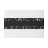 Hand-drawn whimsical line art wedding style 招待状ベリーバンド (裏面例)