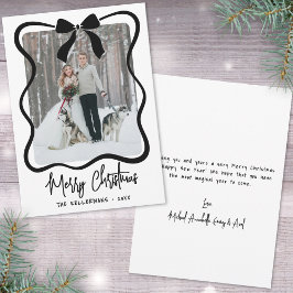 Hand Drawn Whimsical Merry Christmas シーズンカード