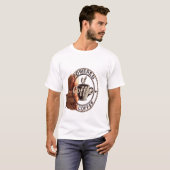 Hand Held Vintage Coffee Stamp Tシャツ (正面フル)