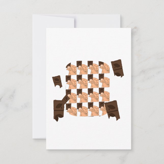 Hand holding a piece of Valentine's chocolate (正面)