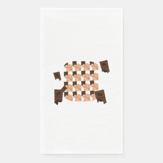 Hand holding a piece of Valentine's chocolate (正面)