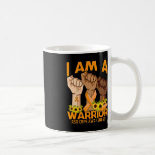 Hand I am A Warrior RSD CRPS認識度ひまわり コーヒーマグカップ