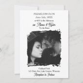 Hand in Hand, Heart to Heart | Photo Wedding 招待状 (正面)