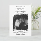 Hand in Hand, Heart to Heart | Photo Wedding 招待状 (スタンド正面)