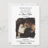 Hand in Hand, Heart to Heart | Photo Wedding 招待状 (正面)