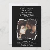 Hand in Hand, Heart to Heart | Photo Wedding 招待状 (正面)