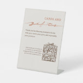 Hand Lettered Cards & Gifts QR Code Wedding 台座サイン (正面)