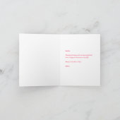 Hand Lettered Galentine I Love Our Friendship シーズンカード (内部)