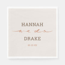 Hand Lettered Script Wedding