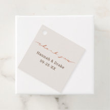 Hand Lettered Thank You Script