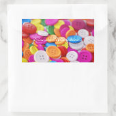 Hand Made for You Label 長方形シール (バッグ)