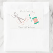 Hand Made for You Label 長方形シール (バッグ)