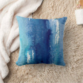 hand made shabby abstract background with watercol クッション (ブランケット)