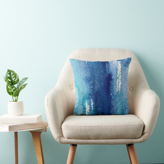 hand made shabby abstract background with watercol クッション (椅子)